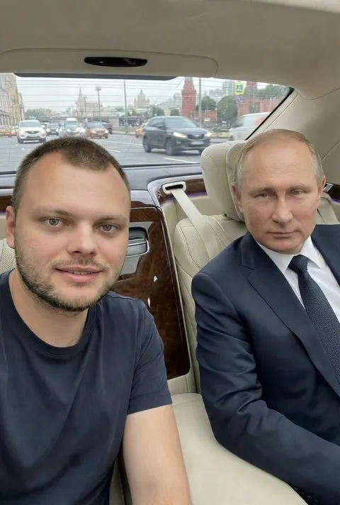 Сделай пожалуйста так что бы мое лицо было как будто я рядом с президентом