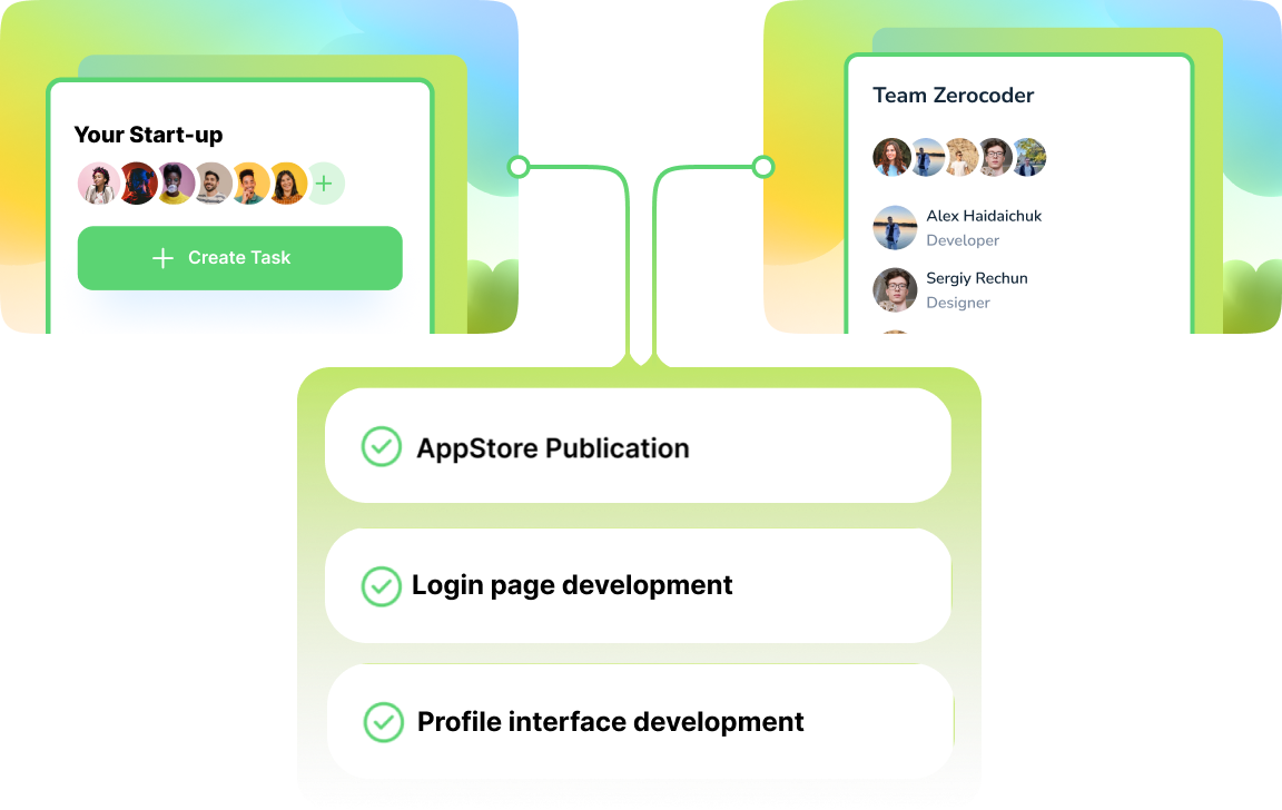 App Zerocoder Interface