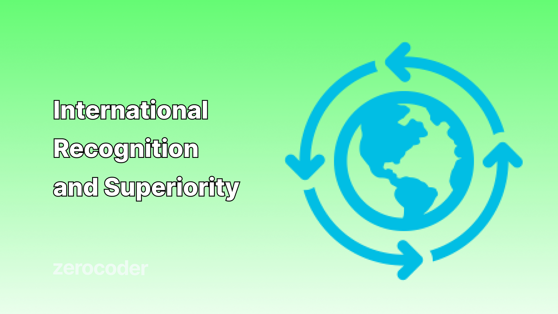 International Recognition and Superiority