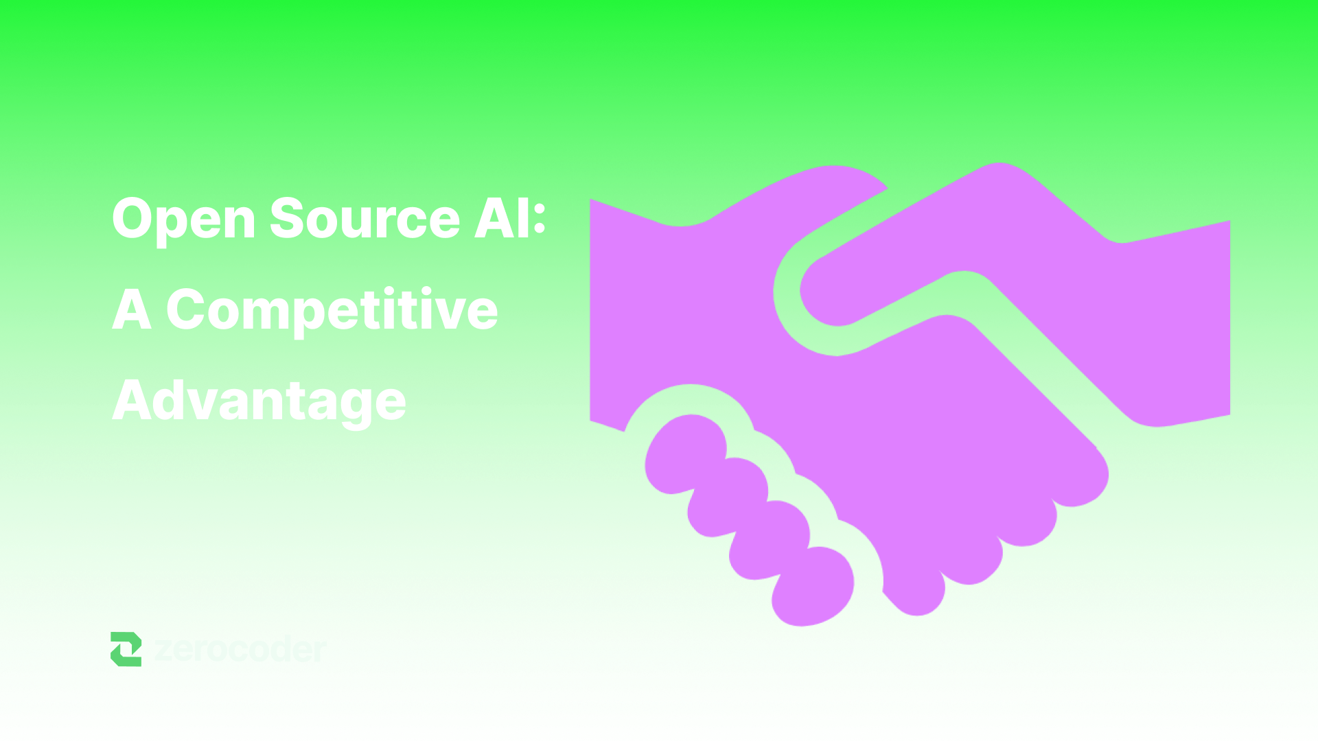 Open Source AI: A Competitive Advantage