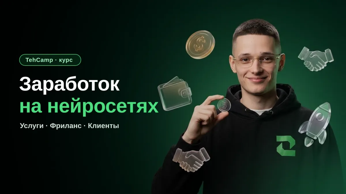 Курс «Заработок на нейросетях: услуги, фриланс и первые клиенты» — Zerocoder Академия