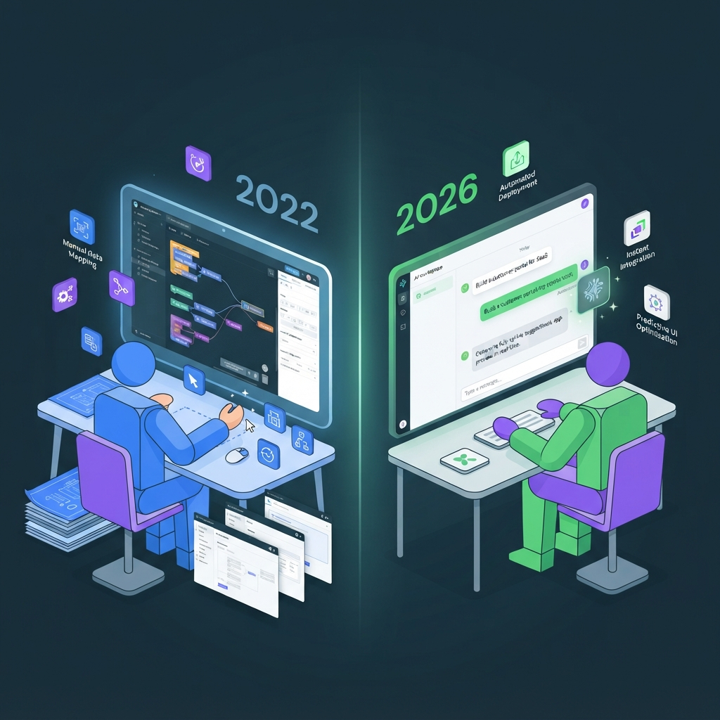 A day-in-the-life comparison (2022 vs 2026)