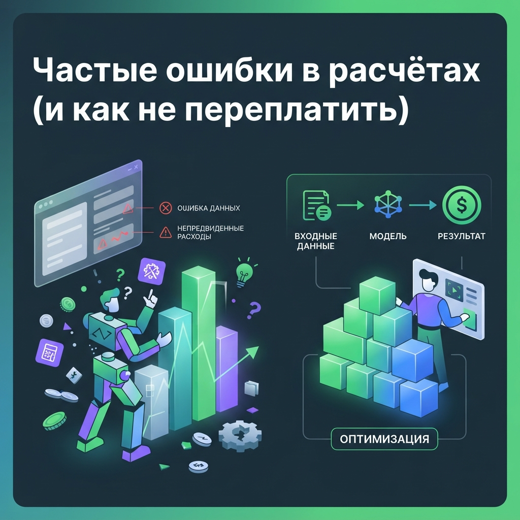 Частые ошибки в расчётах (и как не переплатить)
