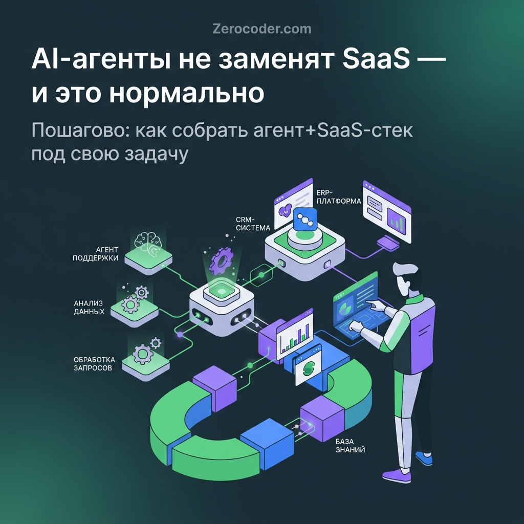 Пошагово: как собрать агент+SaaS-стек под свою задачу