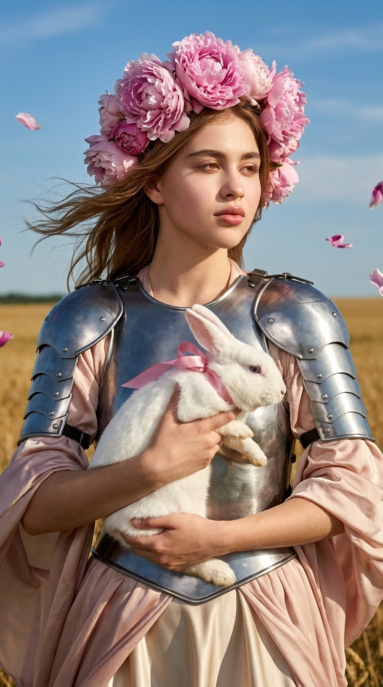 Create an ultra-realistic photo in the style of a high-fashion editorial photoshoot — a luxurious magazine cover…