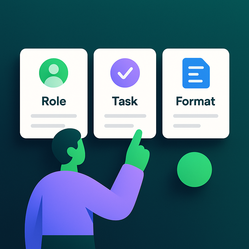 The R-T-F formula: Role, Task, Format