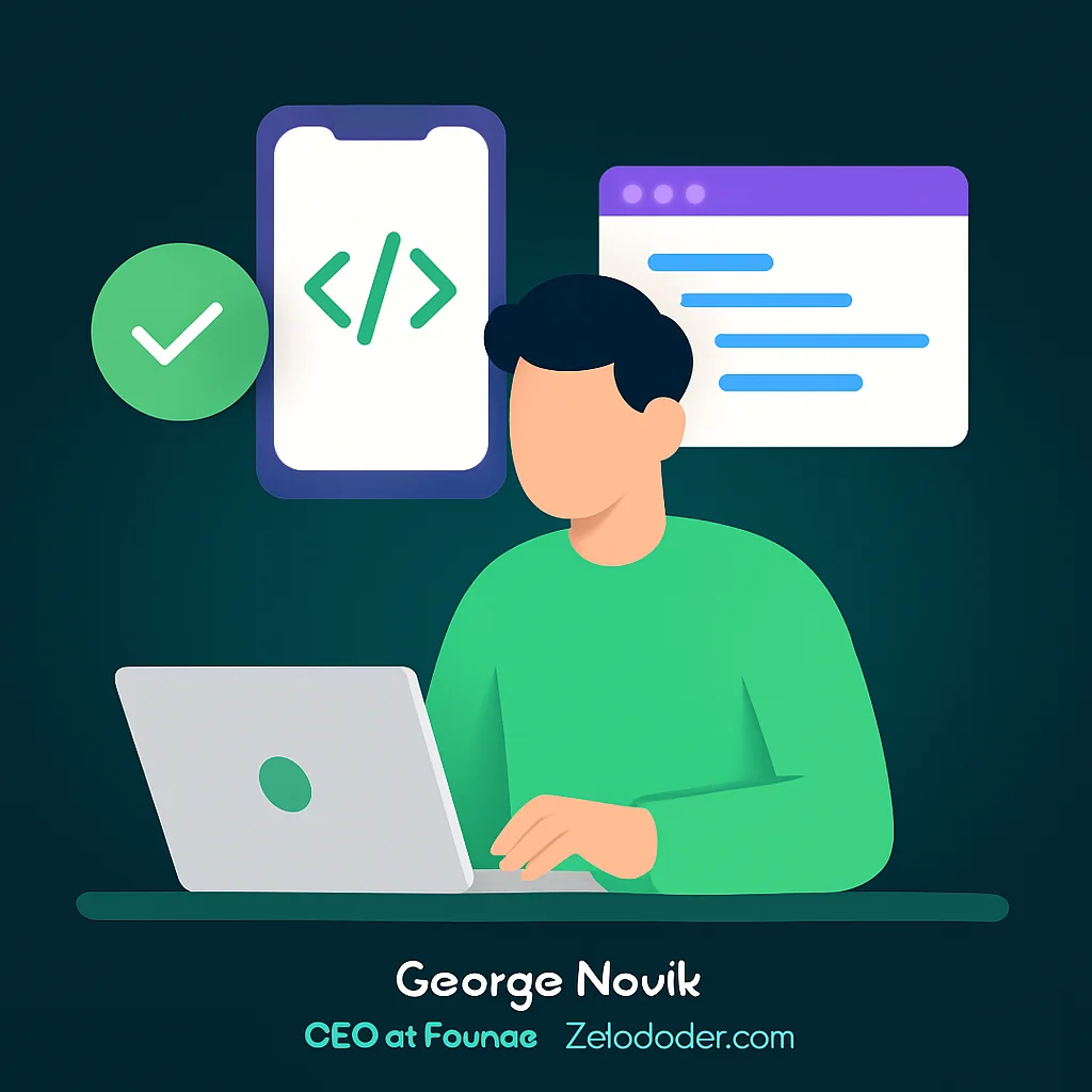 CEO and Founder of Zerocoder.com George Novik