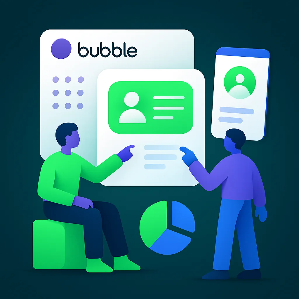 Accounts on Bubble