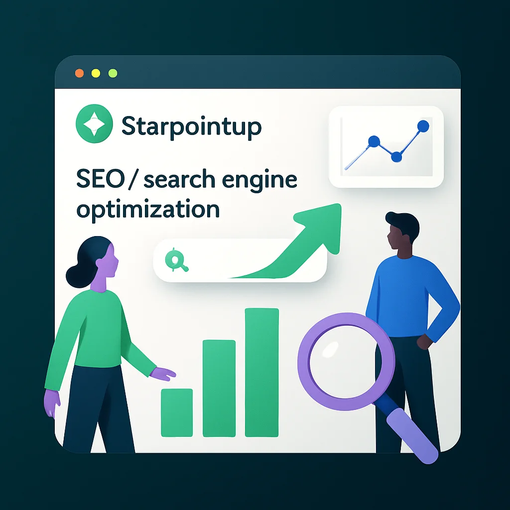 Starpointup Seo-Search engine optimization agency website