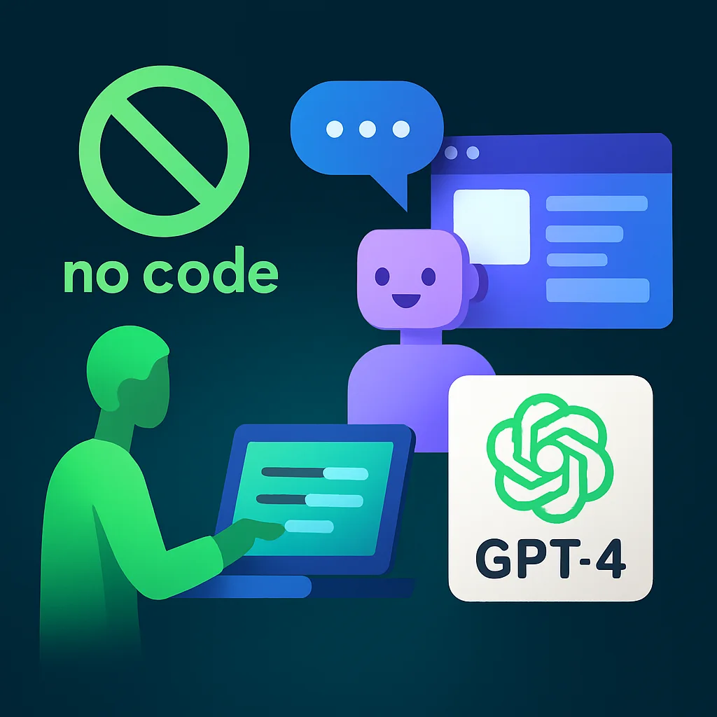Zero Code benefits with GPT-4 and No-Code