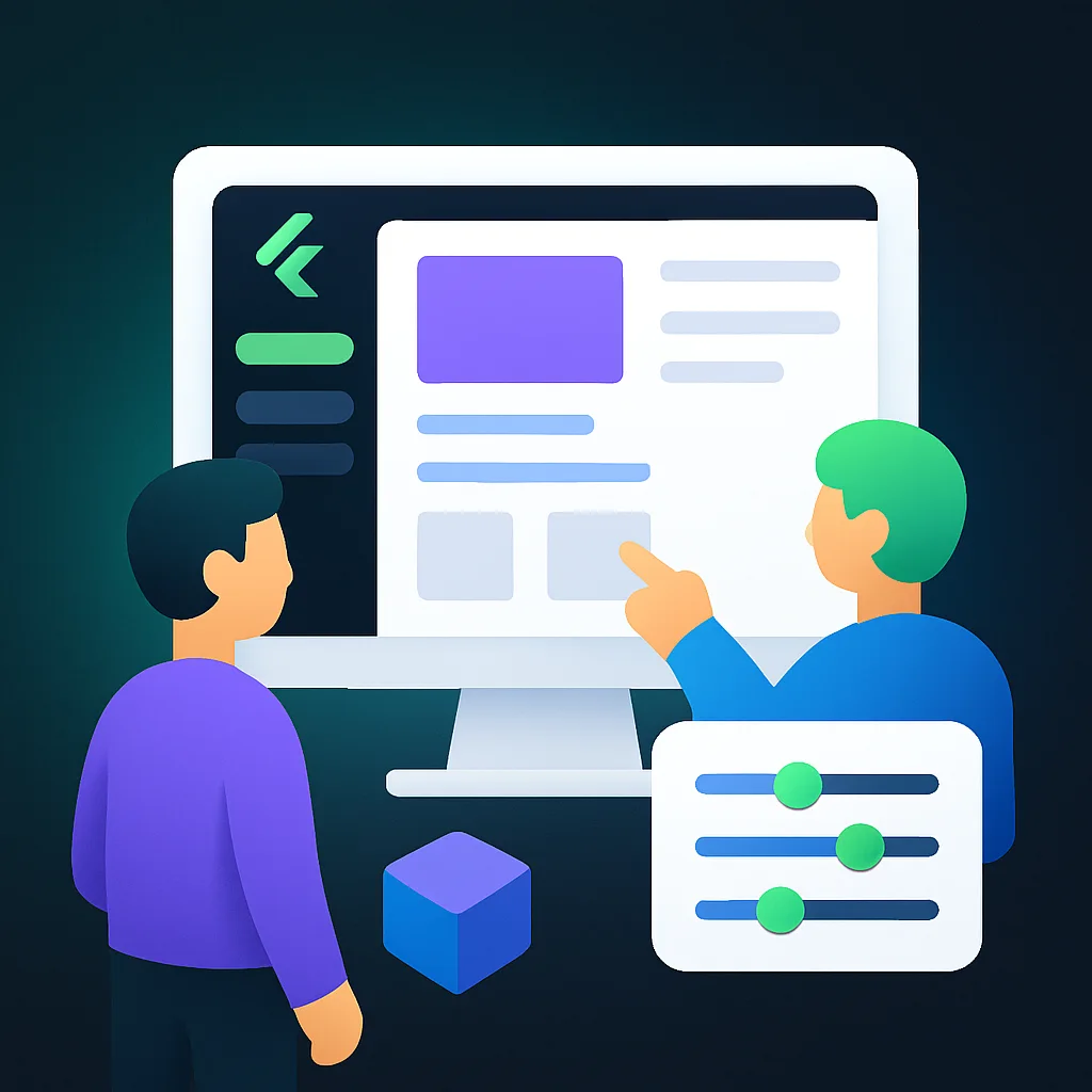 Панель управления FlutterFlow