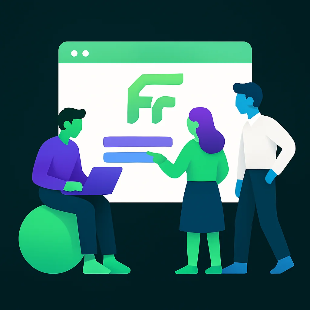 Сайт сообщества FlutterFlow