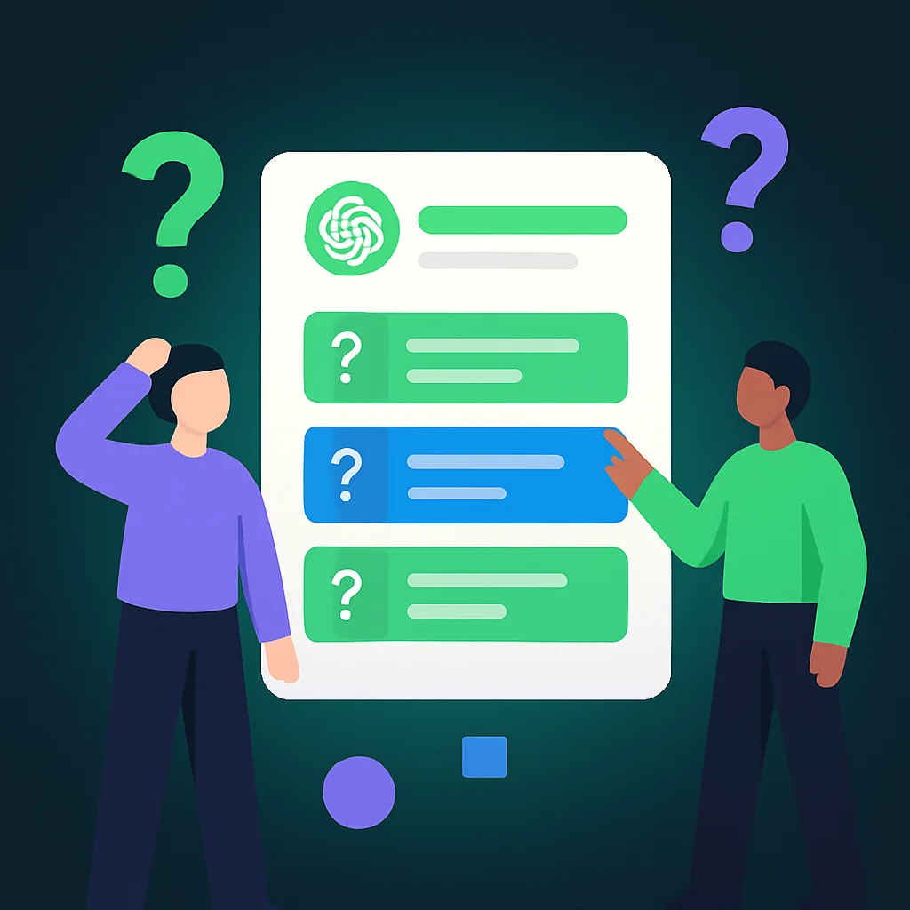 ChatGPT questions
