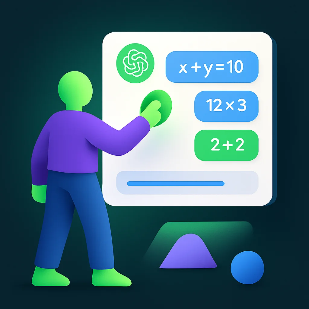 ChatGPT math questions